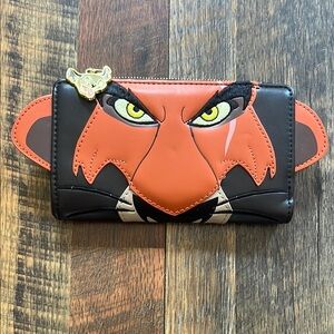 Disney Scar Wallet with Bold Colors
